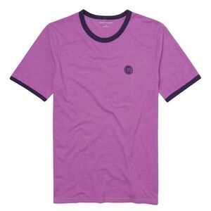 Blade+Blue tri blend ringer tee t-shirt large men purple pink blade and blue